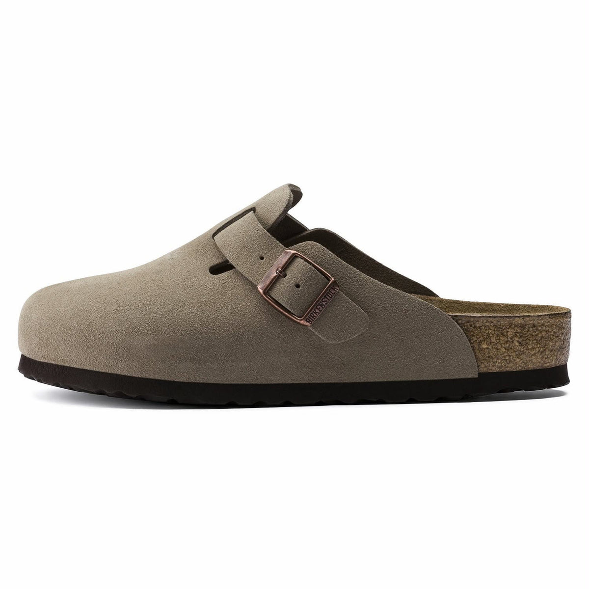 BOSTON SOFT FOOTBED BEIGE COMFORT CLOGS