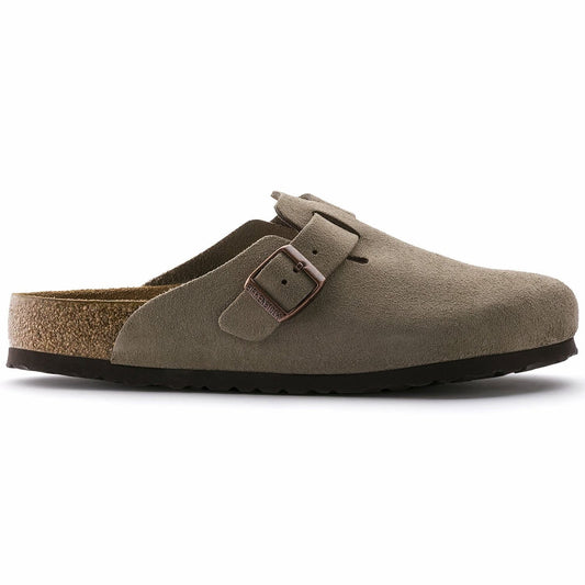 BOSTON SOFT FOOTBED BEIGE COMFORT CLOGS