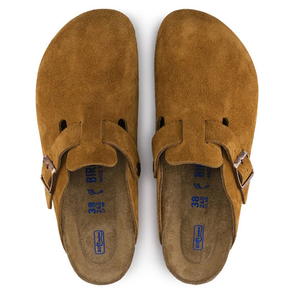 Boston Soft Footbed Suede Leather